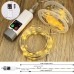 Joomer Camping String Lights, Camping Essentials Gear 66FT 200LED Rechargeable Lights Waterproof, Outdoor String Light with 13 Modes for Awn Tent Yard Garden Hiking Travel Decoration (Warm White)