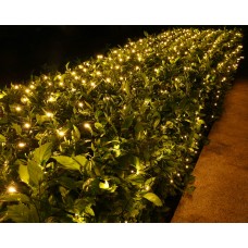 Joomer 12ft x 5ft Christmas Net Lights,360 LED 8 Modes Bush Mesh Lights Connectable, Timer, Waterproof for Christmas Trees, Bushes, Wedding, Garden, Outdoor Decorations(Green Wire, Warm White)