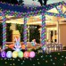 Joomer Easter String Lights 65FT 200 LED String Lights with 8 Modes Timer Connectable Waterproof Plug-in Indoor Outdoor Pastel Fairy lights for Easter Decorations