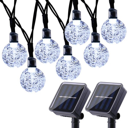 Warm White 20ft 30 LED Solar Globe Lights Lawn Garden Patio Holiday Decorations Vmanoo Solar String Lights Waterproof Crystal Globe Ball Lighting for Outdoor Wedding Warm White 20ft 30 LED Solar Globe Lights Lawn Garden Patio Holiday Decorations Vmanoo Solar String Lights Waterproof Crystal Globe Ball Lighting for Outdoor Wedding