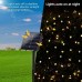 Joomer 2 Pack Solar Christmas Lights 72ft 200 LED 8 Modes Solar String Lights Waterproof Solar Fairy Lights for Garden, Patio, Fence, Balcony, Outdoors (Warm White)