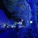 Joomer Solar Christmas Lights 72ft 200 LED 8 Modes Solar String Lights Waterproof Solar Fairy Lights for Garden, Patio, Fence, Balcony, Outdoors (Blue)