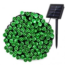 Joomer Solar Christmas Lights 72ft 200 LED 8 Modes Solar String Lights Waterproof Solar Fairy Lights for Garden, Patio, Fence, Balcony, Outdoors (Green)