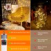 Joomer Fairy String Lights, 33FT 100LED Rechargeable Copper Wire String Lights with Timer and 13 Modes, Waterproof Portable Camping Lights for Tent, Patio, Bedroom, Outdoor Decor (Warm White)