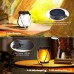 Joomer Solar Lantern Lights Outdoor, 2 Pack Waterproof Solar Lights Outdoor Lighting for Garden, Patio, Yard, House, Christmas Decoration (Warm White)